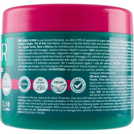 Geomar 2-in-1 Slimming and Smoothing Mud Scrub, 600 g