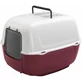 Ferplast Prima - Caja de arena cerrada para gatos con filtros de carbón activo y puerta batiente, colores variados