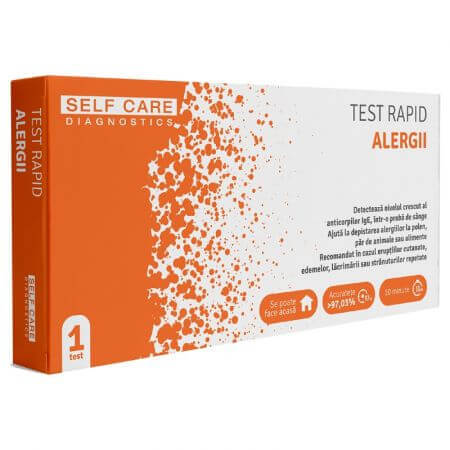 Test Rapid para detectar alergias, 1 unidad, Veda Lab