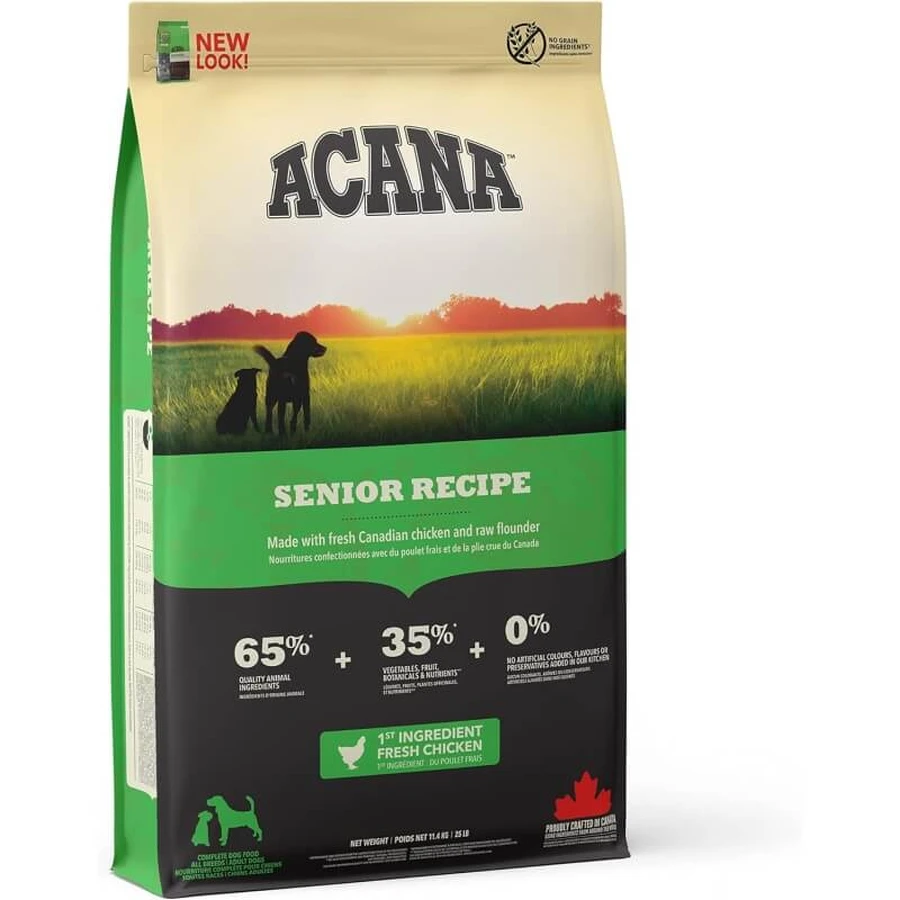 Acana Senior cu pui – hrană completă pentru câini, 11,4 kg