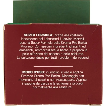 Proraso pentru bărbi dure – cremă de ras 100 ml