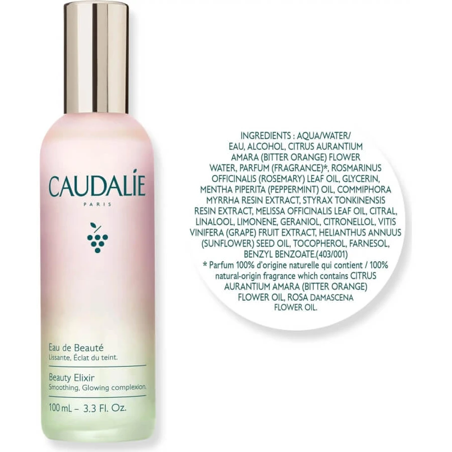 Caudalie Beauty Water voor gezicht en lichaam, 100 ml