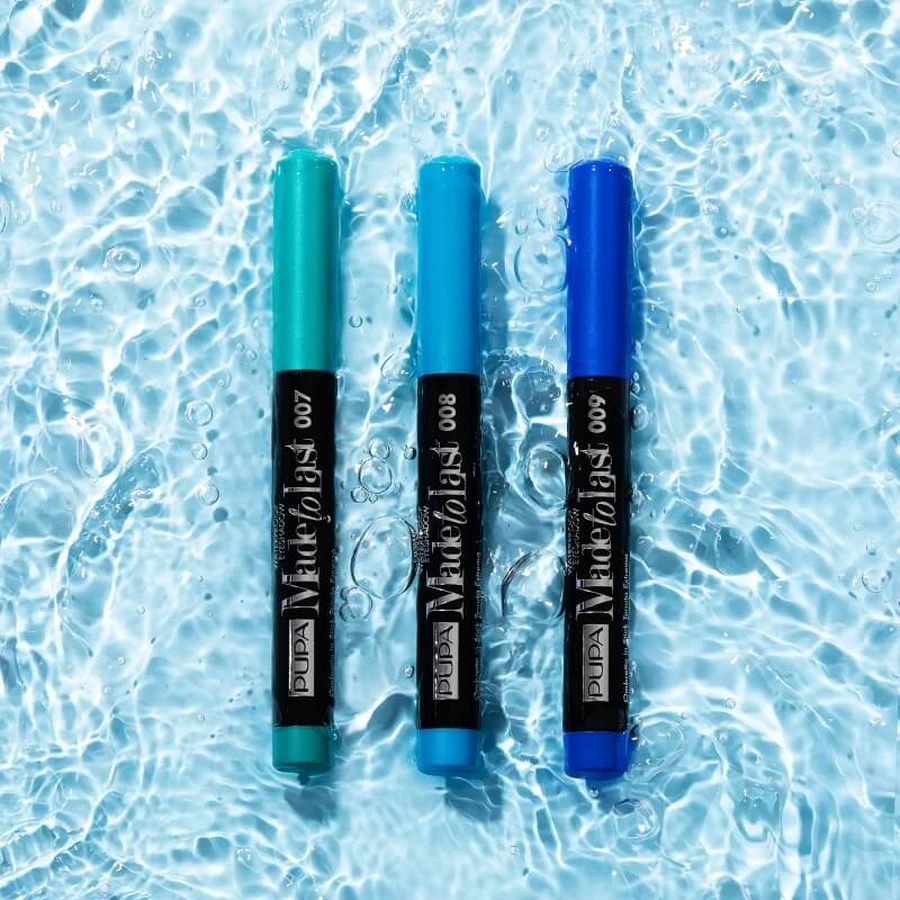 Pupa Made to Last Waterproof Eyeshadow - Oogschaduwstift nr. 008 Pool Blue