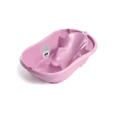Okbaby Onda - vasca da bagnetto con termometro e scivolo 0- 12 mesi - rosa