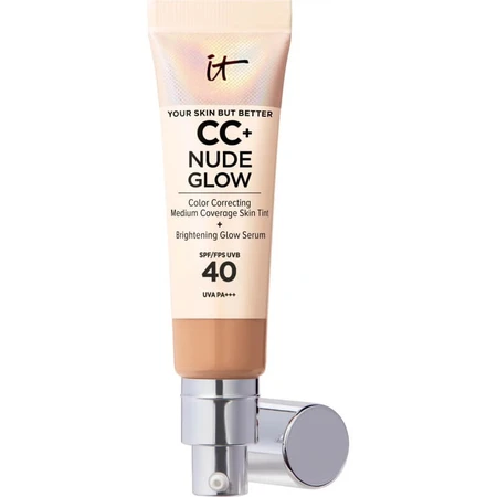 It cosmetics Cc+ nude glow - fond de ten cremos - nuanță medie bronzată