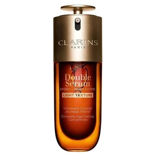Clarins Double Serum Light Texture – Anti-Aging-Serum mit „Naked Skin“-Effekt, 50 ml