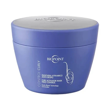 Biopoint Control Curly - Masque anti-frisottis activateur de boucles, 200 ml