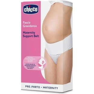 Ceinture de grossesse Chicco Prenatal - Taille S, blanche