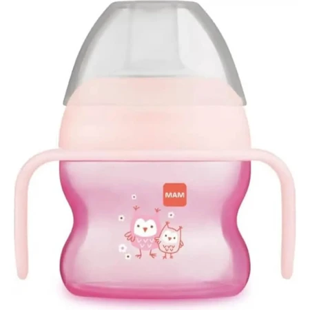 Mam Starter - tazza con beccuccio extra soft 150 ml - rosa