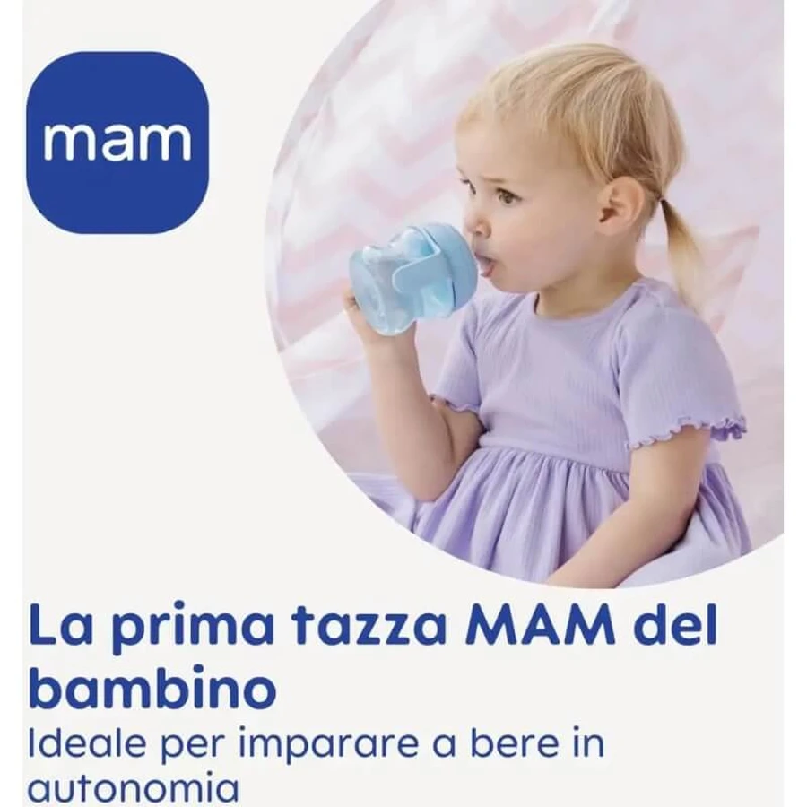 Mam Starter - tazza con beccuccio extra soft 150 ml - rosa