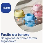 Mam Starter - tazza con beccuccio extra soft 150 ml - rosa