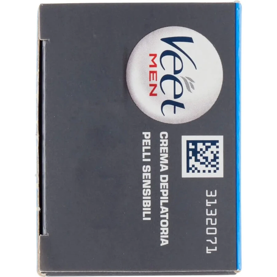 Veet Men - Crème dépilatoire pour le corps et le torse, pour peaux sensibles, 200 ml