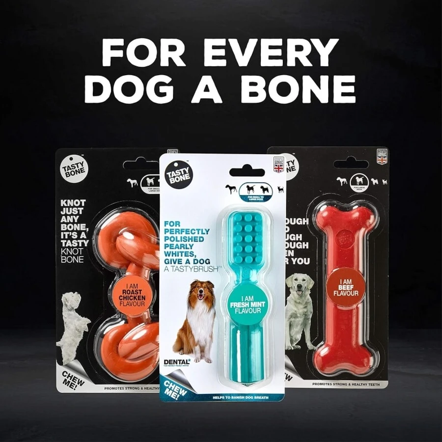 Tasty Bone Tasty Bone - Chewable Dog Bone with Fresh Mint Flavor