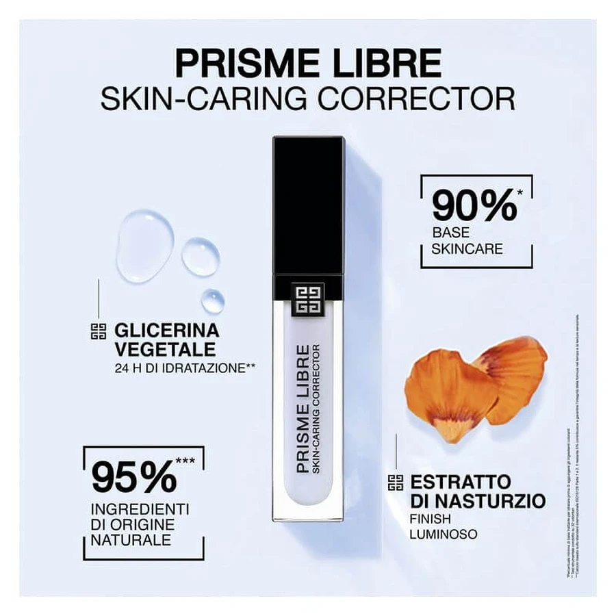 Anti-cernes soin de la peau Givenchy Prisme Libre - Anti-cernes polyvalent - Indigo