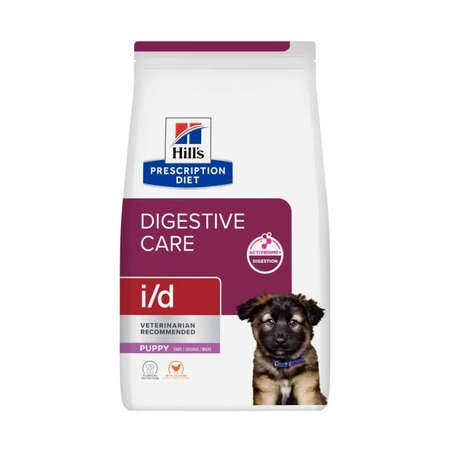Hill's Prescription Diet i/d - Croquettes hautement digestibles pour chiots, au poulet, 4 kg
