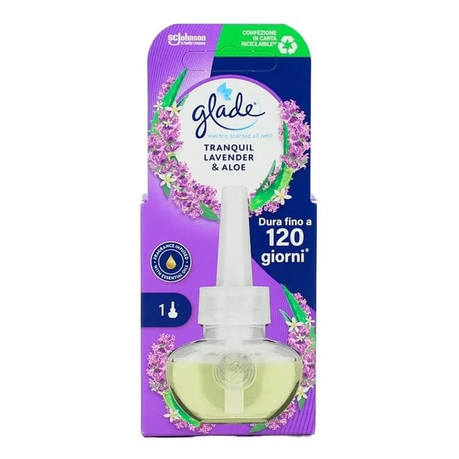 Glade Tranquil Lavender and Aloe – Nachfüllpackung für elektrischen Diffusor, 20 ml