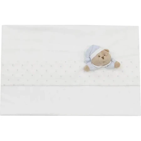 Nanan Puccio - Light Blue Stroller Sheet Set
