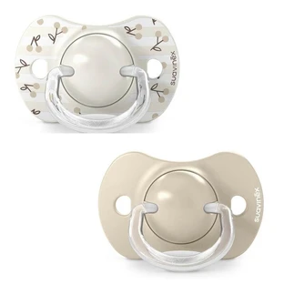 Suavinex Birdies - Sucettes en silicone pour les bébés de 0 à 6 mois