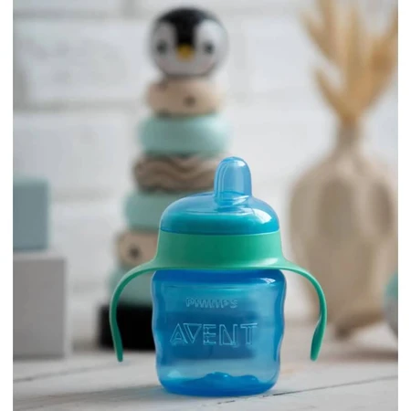 Kubek niekapek Avent 6m+ – jasnoniebieski: ceny i cechy