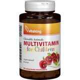 Multivitaminas con minerales para niños 90 cpr masticables, Vitaking 