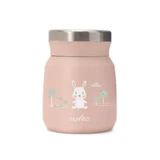 Nuvita Thermos - Stainless Steel Container for Hot and Cold Foods, English Rose, 300 ml