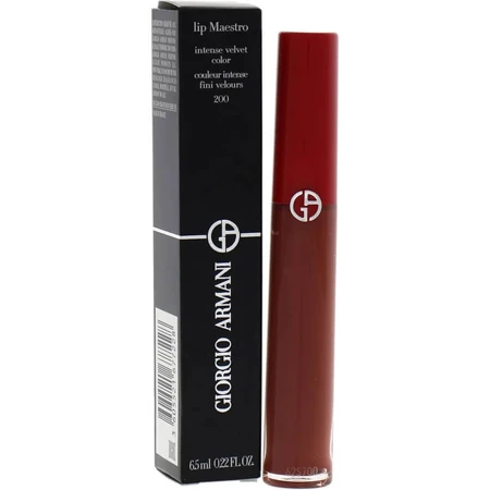 Giorgio armani Lip maestro - rossetto liquido mat vellutato n. 200 terra