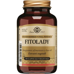 Solgar fitolady 50 capsule vegetali - integratore per il ciclo e la menopausa