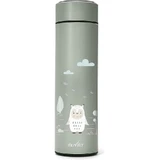 Nuvita Insulated Water Bottle with LED Thermometer, Sage Green, 500 ml