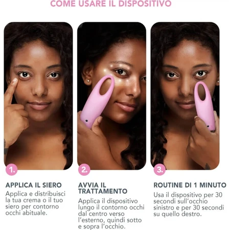 Foreo Iris 2 - Aparato de masaje para los ojos - Rosa perla