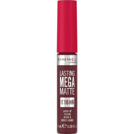 Rimmel Lasting Mega Matte – ruj lichid nr. 810 Plum This Show