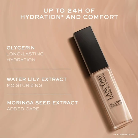 Lancome Teint Idole Ultra Wear All Over Concealer – corector fluid multifuncțional nr. 025 beige lys