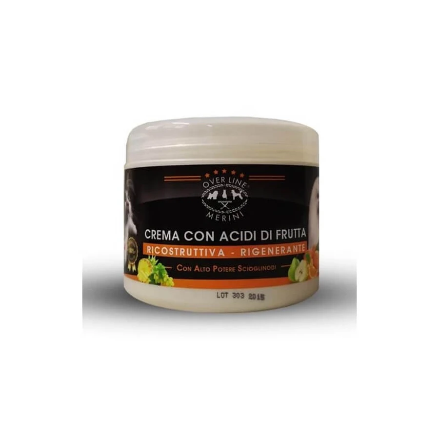 Merini maurizio Over line - crema rigenerante con acidi di frutta 500 ml