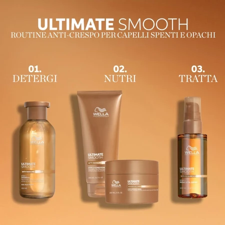 Wella Ultimate Smooth pasul 2 – mască intensivă pentru păr uscat și creț 150 ml
