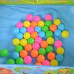 Moni Trade Speeltent - Spel met 50 kleurrijke balletjes