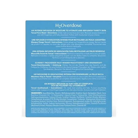 Foreo h2overdose 2.0 - 6 măști hidratante pentru UFO