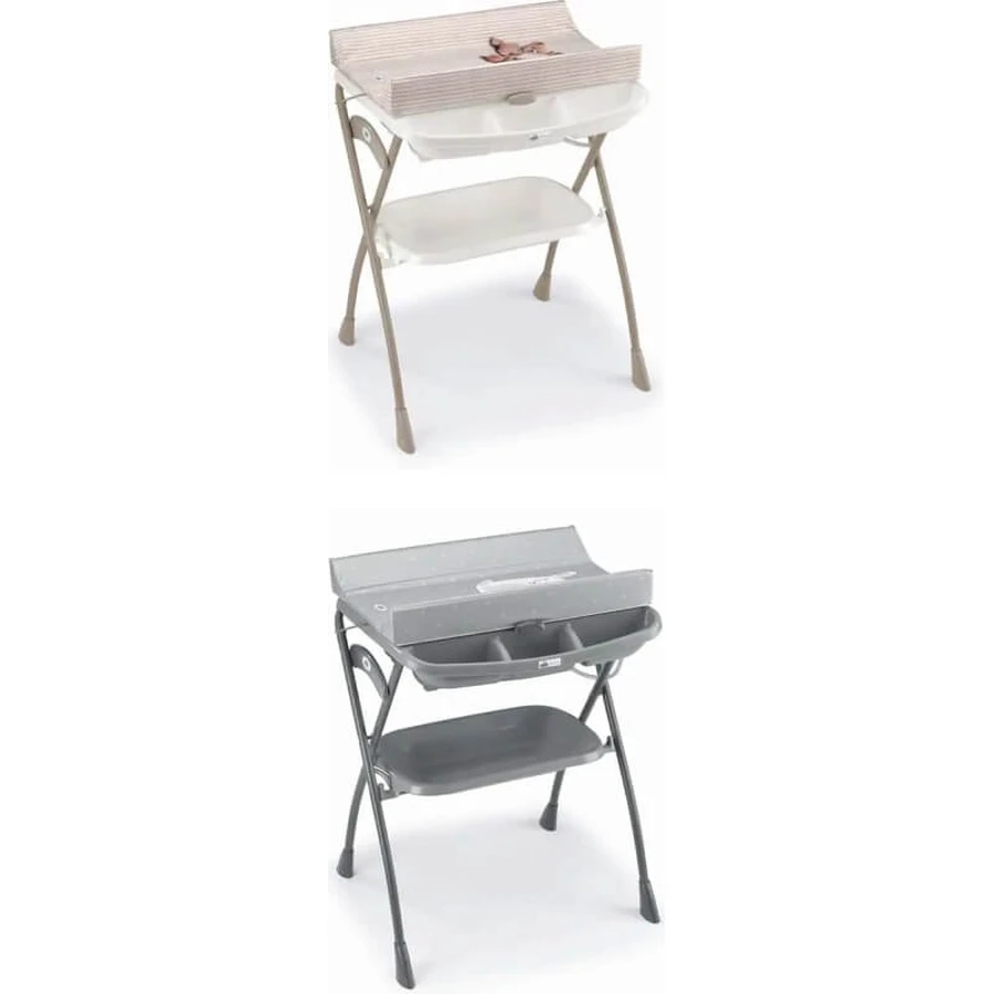 Cam Volare - Baby Bath and Changing Table No. 265, Gray