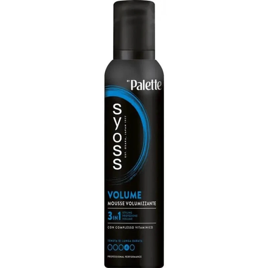 Palette Syoss volume 3 in 1 - mousse volumizzante 250 ml