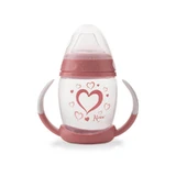 Vaso de aprendizaje anticólicos Kiokids Etapa 1 para niños, a partir de los 6 meses, rosa