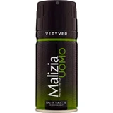 Malizia Vetyver - deodorante spray 150 ml