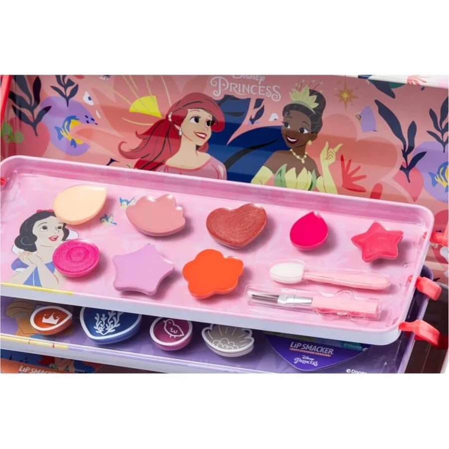 Markwins Lip Smacker Disney Princess Artisan Picnic Beauty Tin – set de produse de machiaj pentru copii