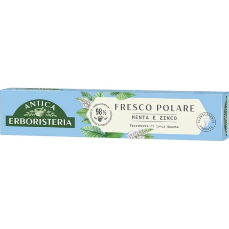 Antica Erboristeria Menta e Zinco – Polar Fresh Zahnpasta, 75 ml