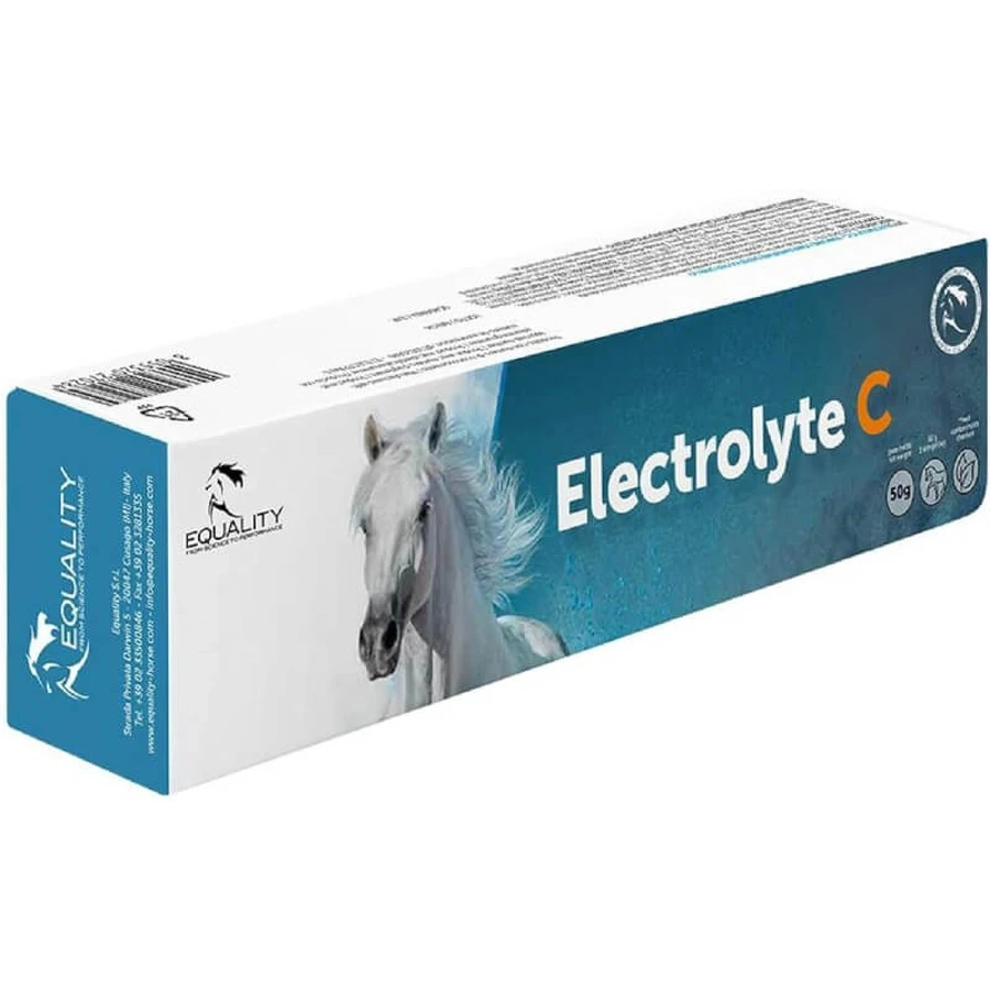 Equality Electrolyte C Oral Paste - voedingssupplement voor paarden die veel zweten, 50 g