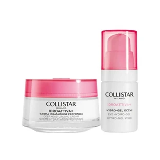 Set Collistar Idroattiva + cremă de hidratare profundă + gel pentru ochi cu efect răcoritor