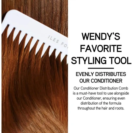 Iles Formula Conditioner Distribution Comb – een kam voor het aanbrengen van conditioner