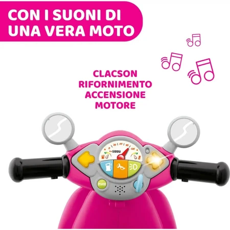 Chicco Pink Spring Vespa – jeździk dla dzieci w wieku 1–3 lat: ceny i cechy