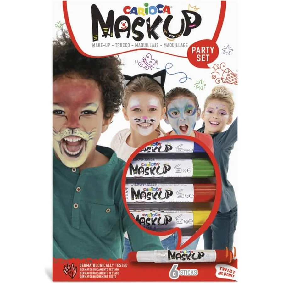 Carioca Mask Up Party – 6 Hautmarker