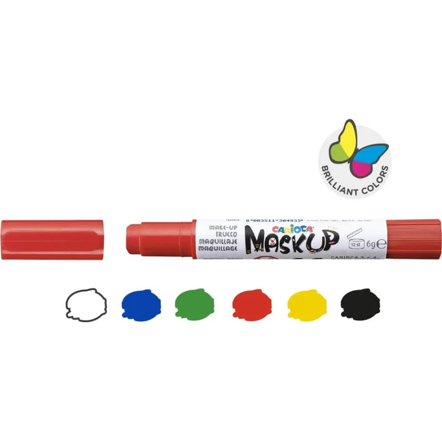 Carioca Mask Up Party – 6 Hautmarker