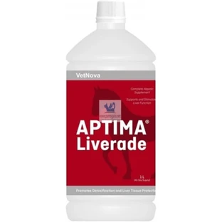 Vetnova Aptima Liverade – Ergänzungsfuttermittel für Pferde, 1 Liter