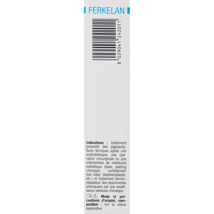 Bionike Ferkelan - Hydrogel pour la chélation de la pigmentation par la sidérine, 15 ml