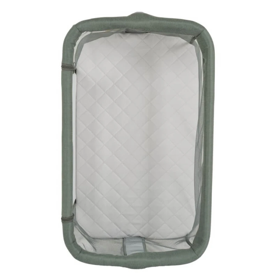 Cangaroo Aura Next2Me verstelbaar anti-reflux-babybedje, 0–9 kg, groen